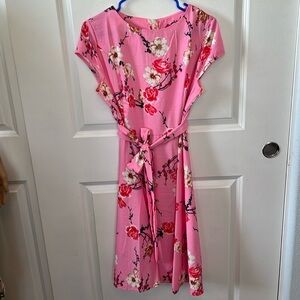 Floral Pink Dress
